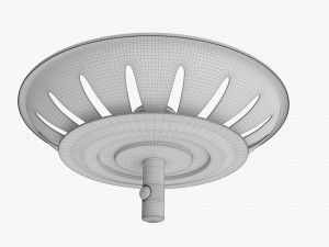 Sink Filter Waste Plug 3D Model