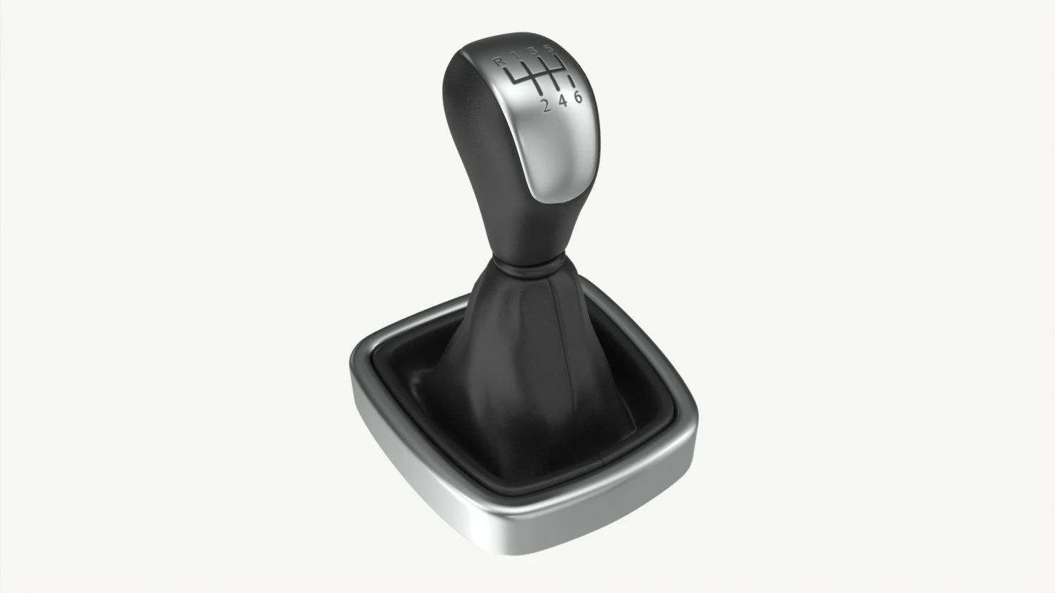 Altı vitesli manuel vites 3D Model .c4d .max .obj .3ds .fbx .stl .blend 