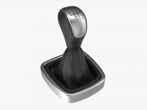 Six speed manual shift Modelo 3D