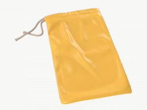 Soft bag empty mockup 3Dモデル