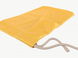 Soft bag empty mockup 3D Model