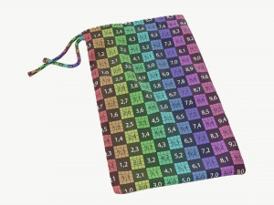 Soft bag empty mockup 3D Model