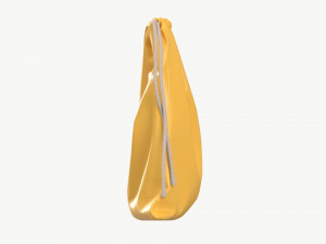 Soft bag filled in mockup Model 3D