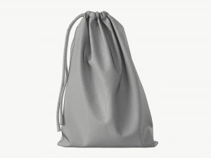 Soft bag filled in mockup 3D Model