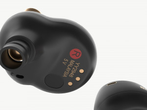 SONY Wireless Earbuds WF-1000XM4 Black 3D-Modell