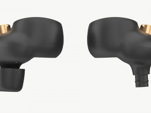 SONY Wireless Earbuds WF-1000XM4 Black 3D-Modell