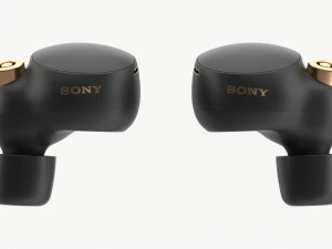 Auricolari wireless SONY WF-1000XM4 Neri Modello 3D