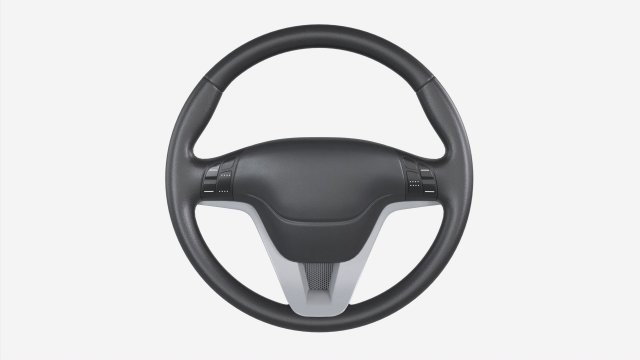 Steering wheel Model 3D .c4d .max .obj .3ds .fbx .stl .blend 