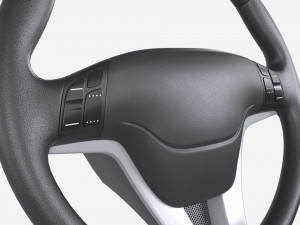 Steering wheel Model 3D