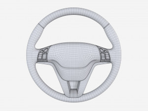 Steering wheel Model 3D