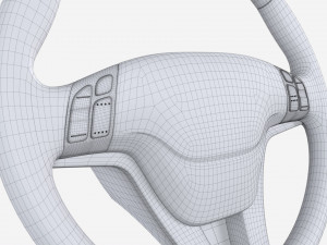 Steering wheel Model 3D