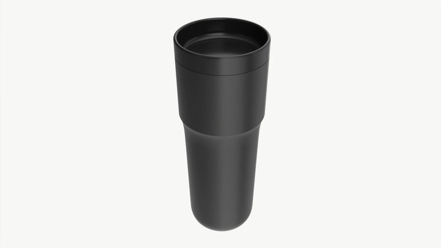 Temperature Control Travel Mug 3D Model .c4d .max .obj .3ds .fbx .stl .blend