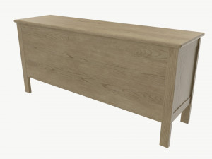 TV bench 3D Модель
