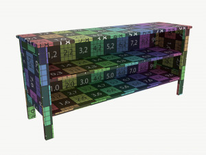 TV bench 3D Модель