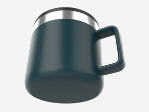 Vacuum Travel Mug With Slider 3D Модель