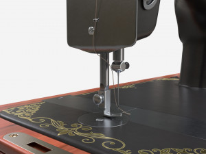 Vintage Handcrank Sewing Machine Modelo 3D