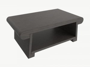 Wooden Japanese Tea Table Modelo 3D