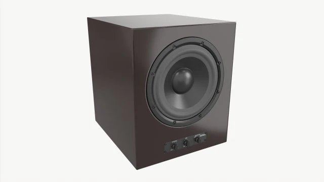 Subwoofer attivo Modello 3D .c4d .max .obj .3ds .fbx .stl .blend 