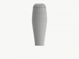 Beer glass with foam 04 3D 모델