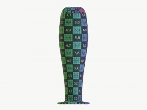 Beer glass with foam 04 3D 모델