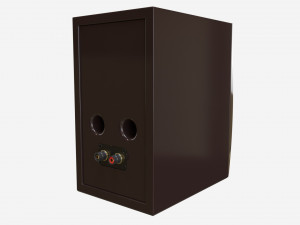 Bookshelf Speaker 3D Model