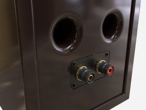 Bookshelf Speaker 3D Model