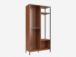 Cabinet Slat Door Walker Edison Modèle 3D
