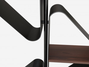 Cattelan Spinnaker bookcase 01 3D Model