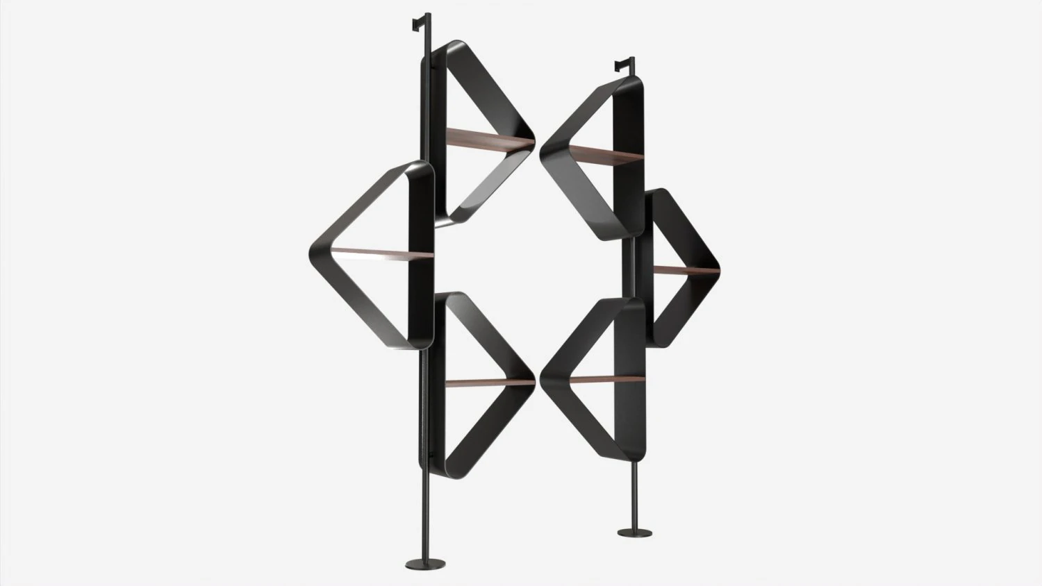 Cattelan Spinnaker bookcase 02 3D Model .c4d .max .obj .3ds .fbx .stl .blend 