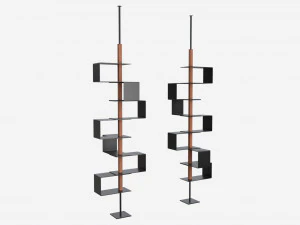 Libreria Cattelan Tokyo Modello 3D