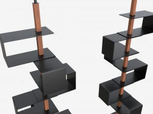 Cattelan Tokyo bookcase 3D Model