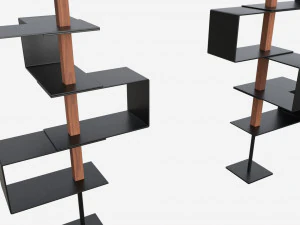 Cattelan Tokyo bookcase 3D Model