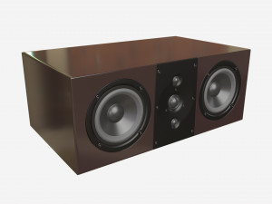Center Speaker Modelo 3D