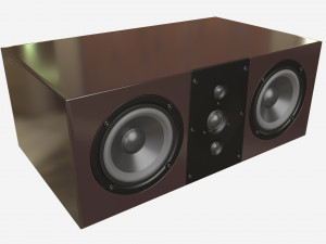 Center Speaker Model 3D