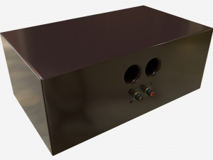 Center Speaker Model 3D