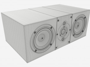 Center Speaker Model 3D