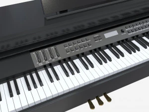 Digital Piano 01 3D Model