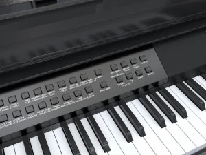 Digital Piano 01 3D Model