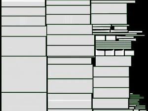 Digitale Piano 02 open deksel 3D Model