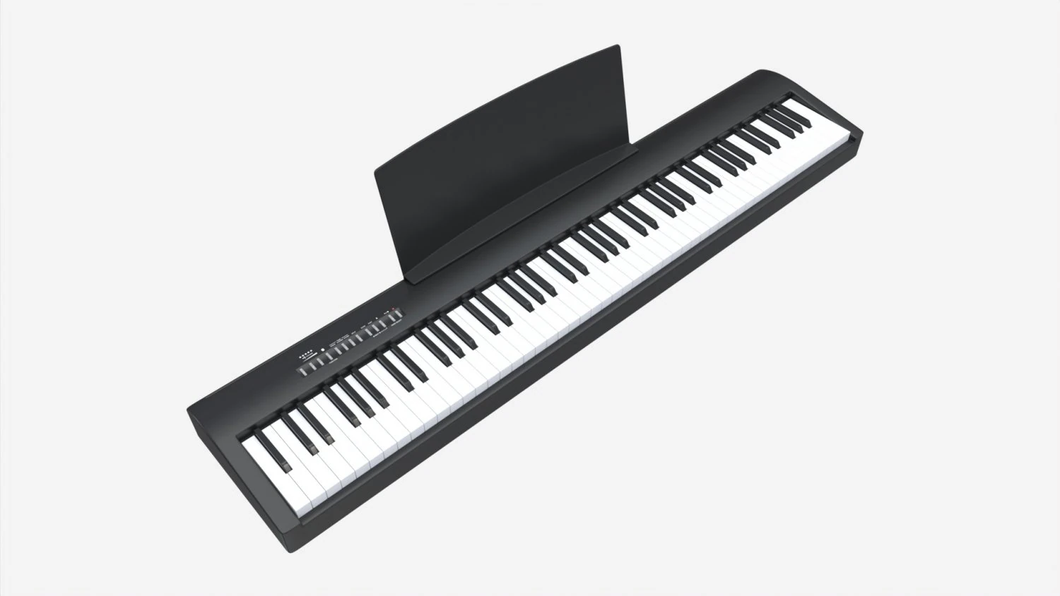 Pianoforte digitale 03 Modello 3D .c4d .max .obj .3ds .fbx .stl .blend 