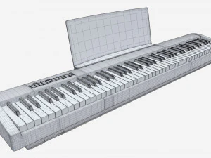 Pianoforte digitale 03 Modello 3D