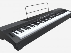 Digital Piano 04 Modello 3D