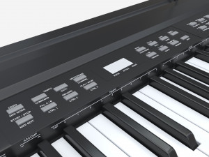 Digital Piano 04 Modello 3D