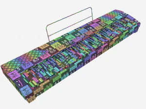 Pianoforte digitale 04 Modello 3D