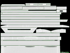 Pianoforte digitale 04 Modello 3D