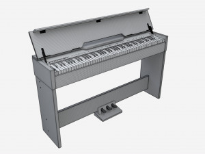 Digital Piano 05 Modelo 3D