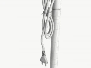Floor Fan White 3D Model