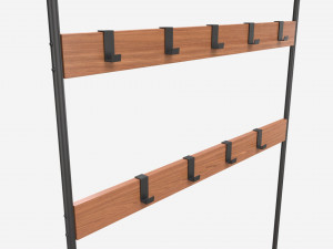 Free Standing Coat Rack Vasagle 3D मॉडल