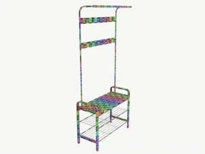 Free Standing Coat Rack Vasagle 3D Model