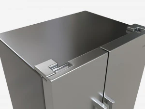 Fridge-freezer Bosch KAD93VBFP 3D Model